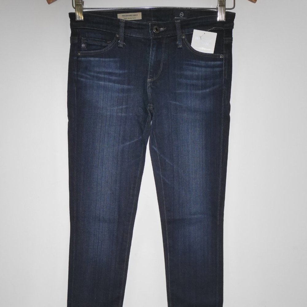 AG Legging Ankle - Super Skinny in Coal (Blue)